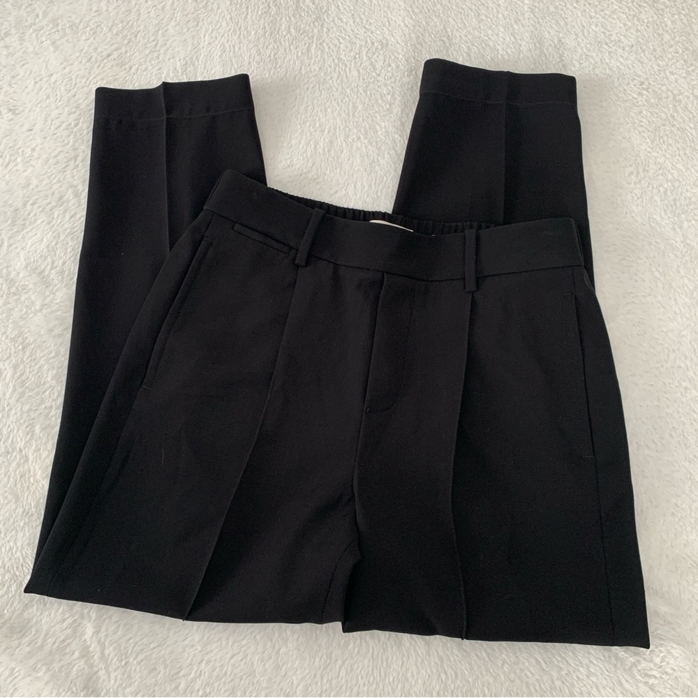 Women’s‎ Small VINCE Tapered Pull On Business Casual Work Pants in Black